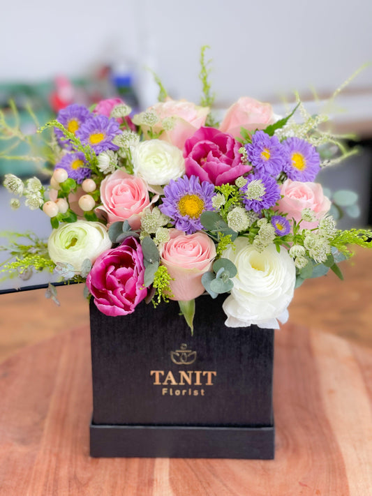 Flower Box - The Gratitude Tanit Florist