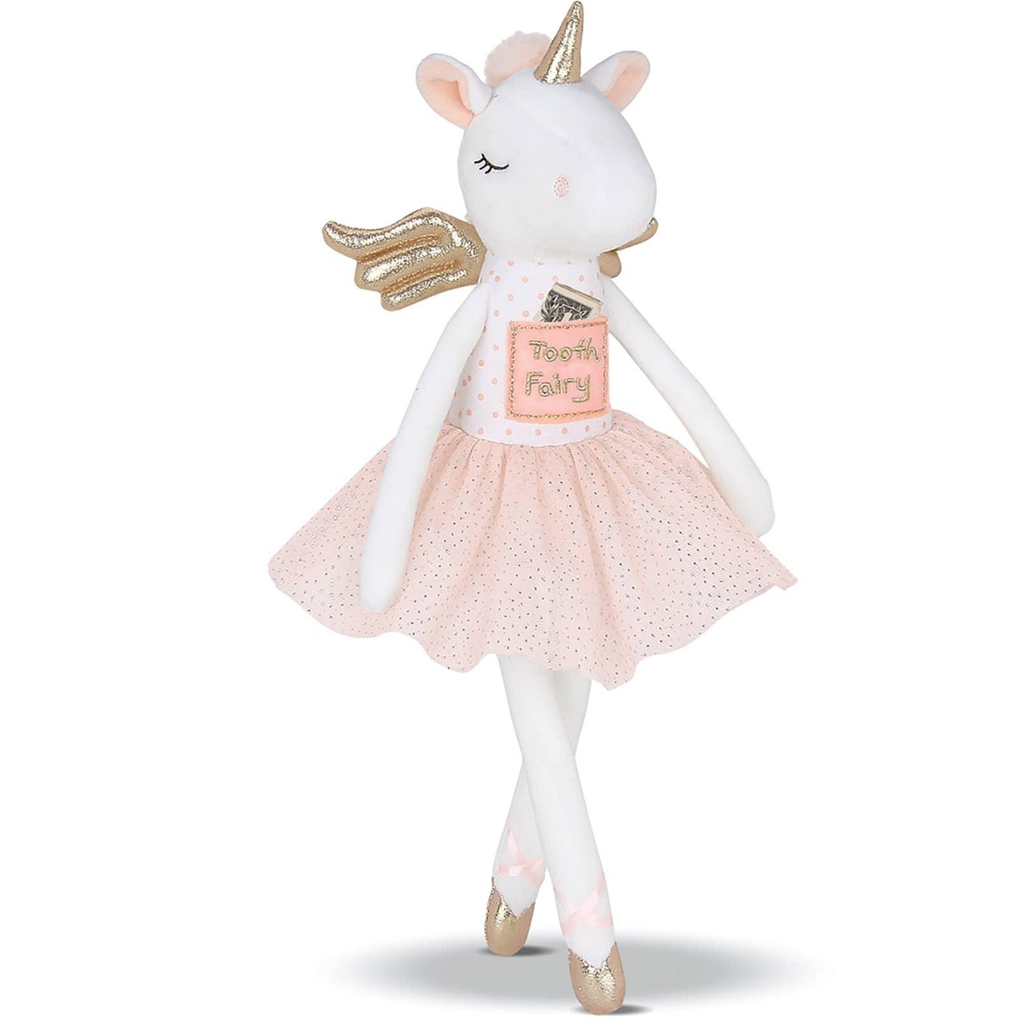 Twinkles Tooth Fairy Unicorn Bearington Collection