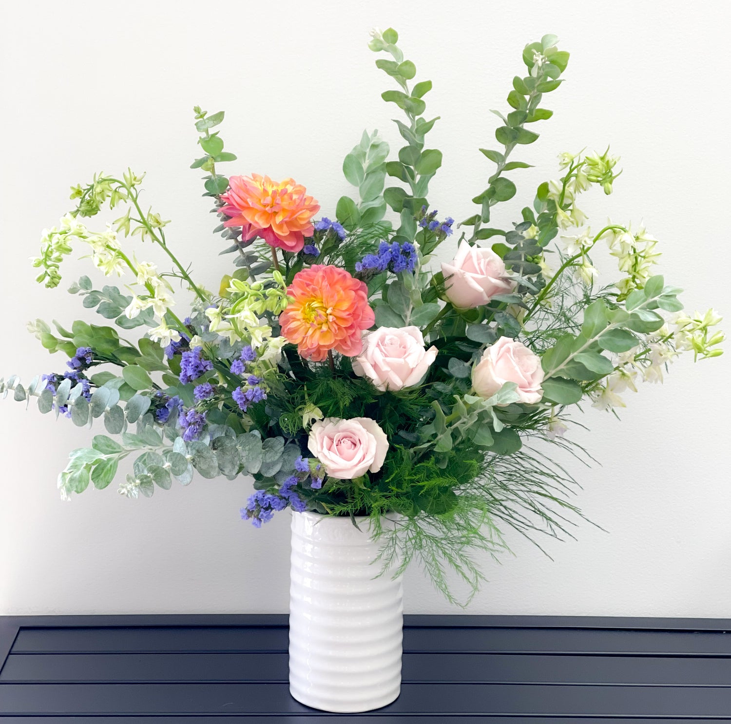 Tall Sympathy Arrangement Tanit Florist