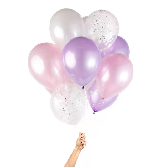 Unicorn Party Balloons Knot & Bow