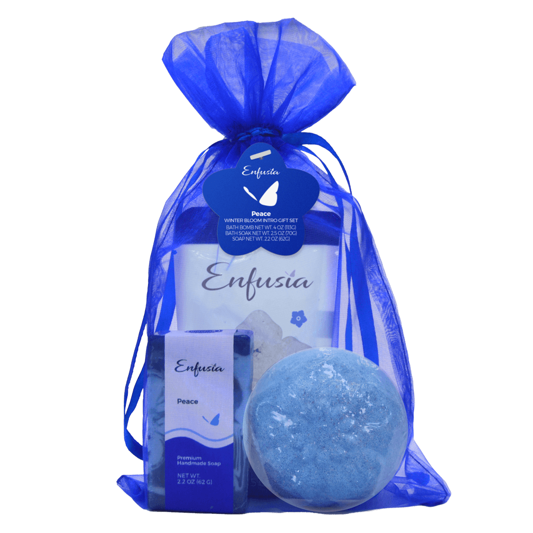 Salt, Soap, & Mini Gift Set - Peace Enfusia