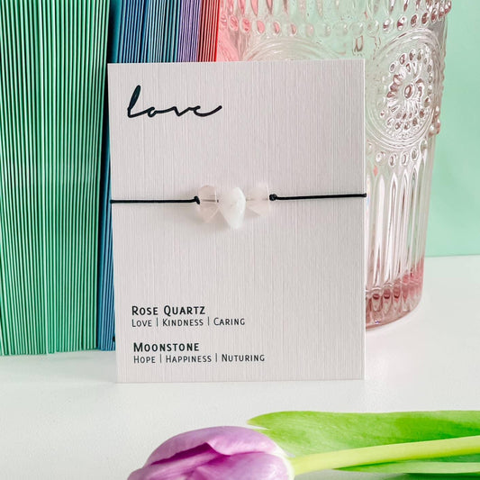 Adjustable Crystal Bracelet - Love by Molly&Izzie