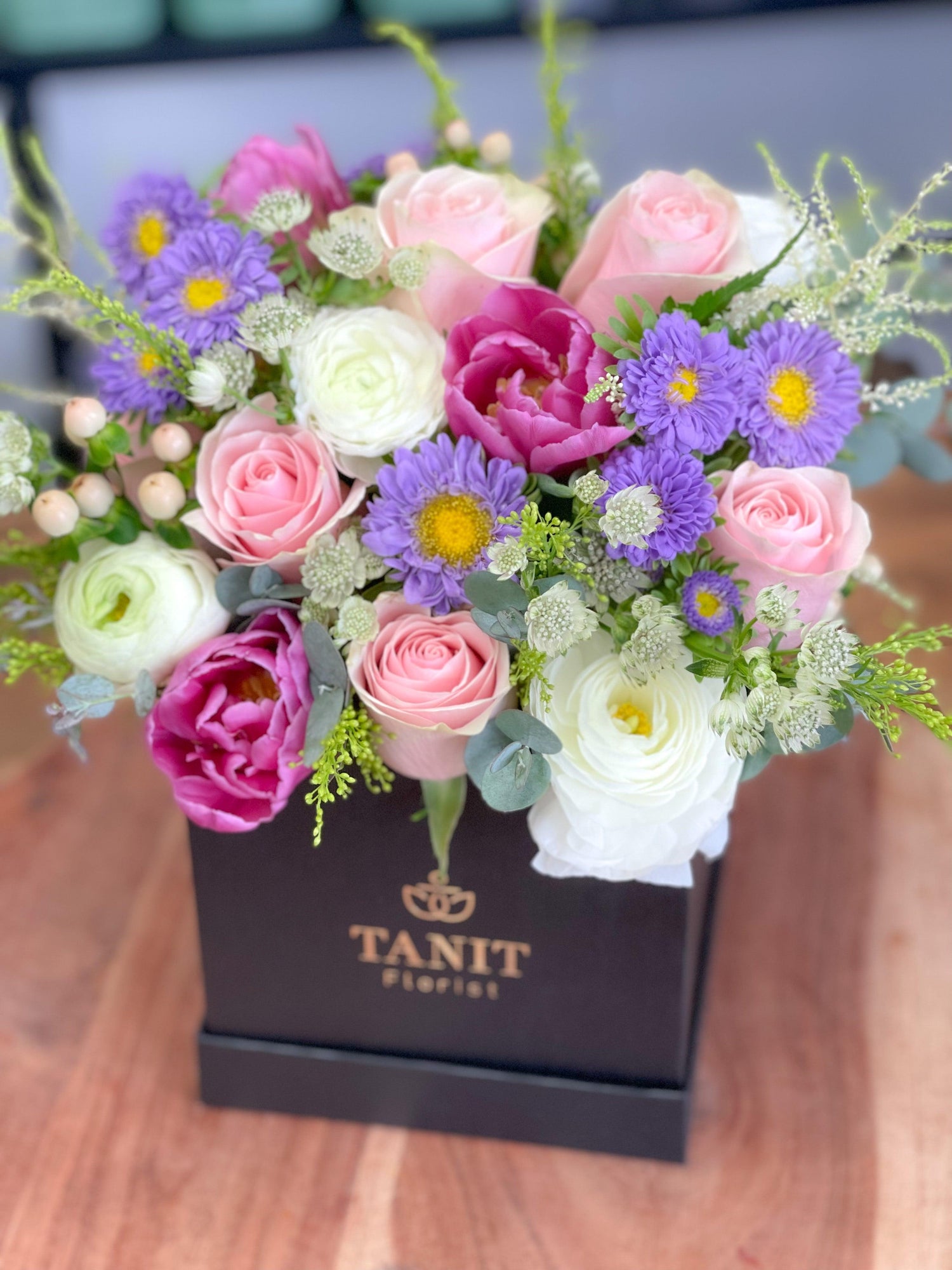 Flower Box - The Gratitude Tanit Florist