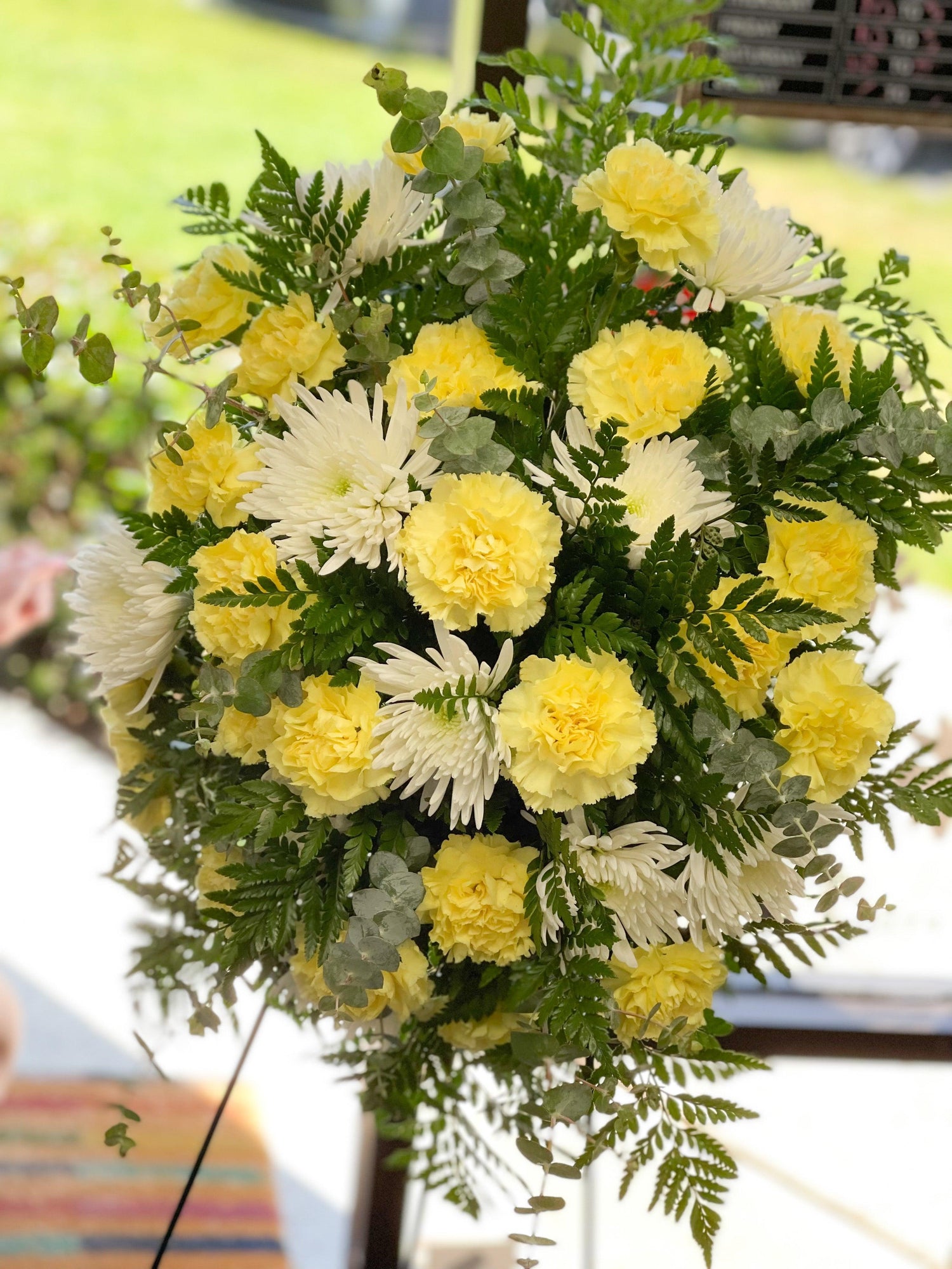 Funeral Standing Spray Tanit Florist