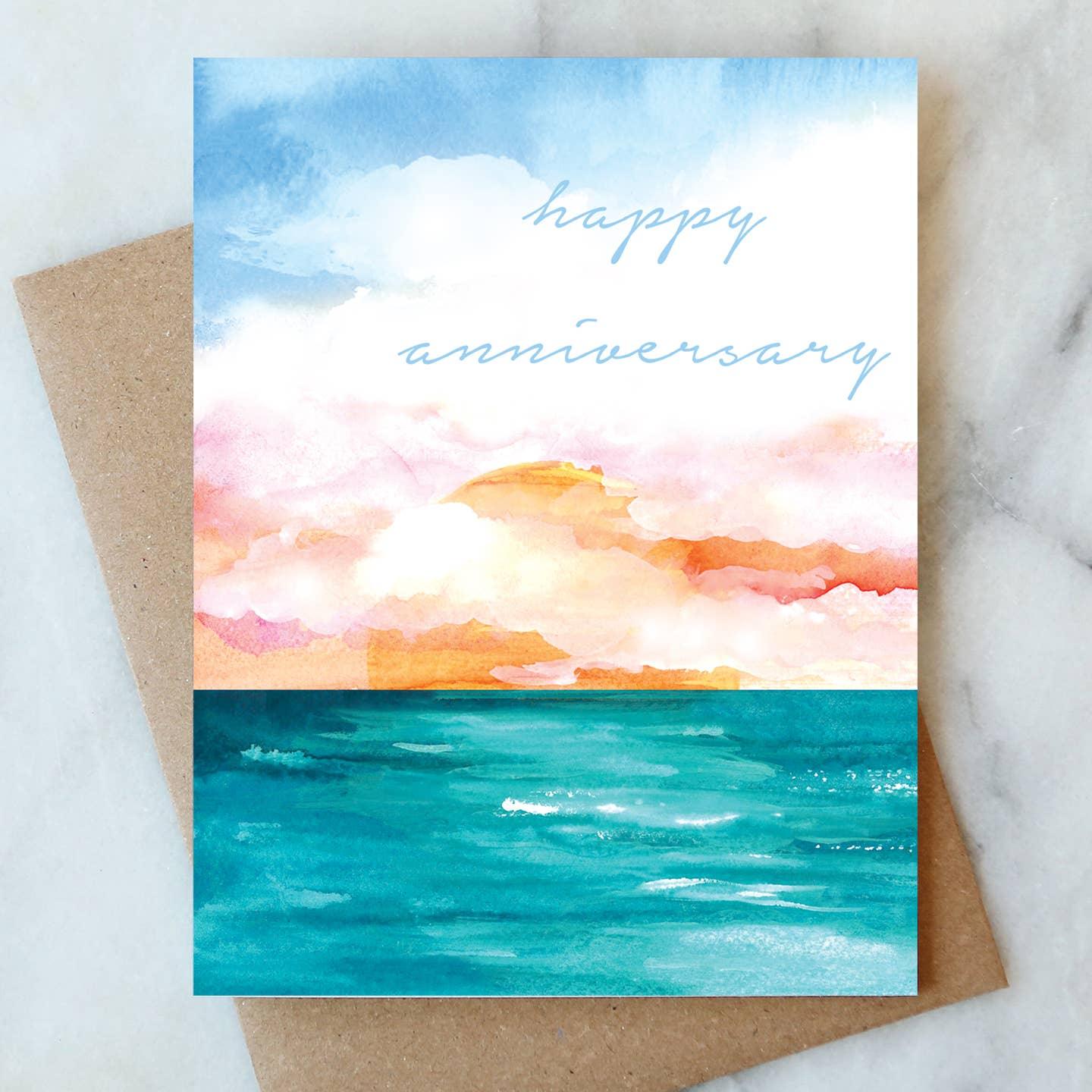 Happy Anniversary Card Abigail Jayne Design